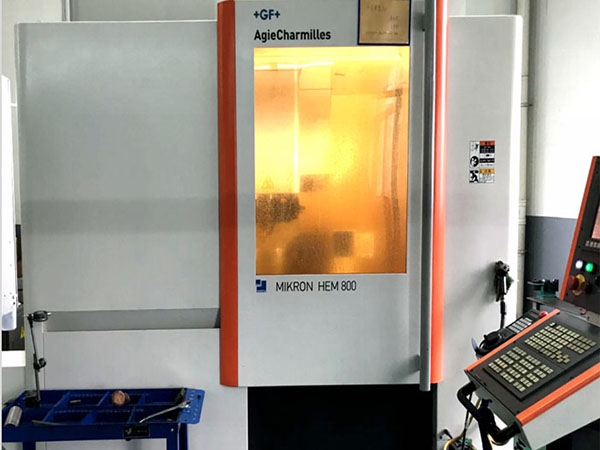 Swiss Mikron four-axis machining center